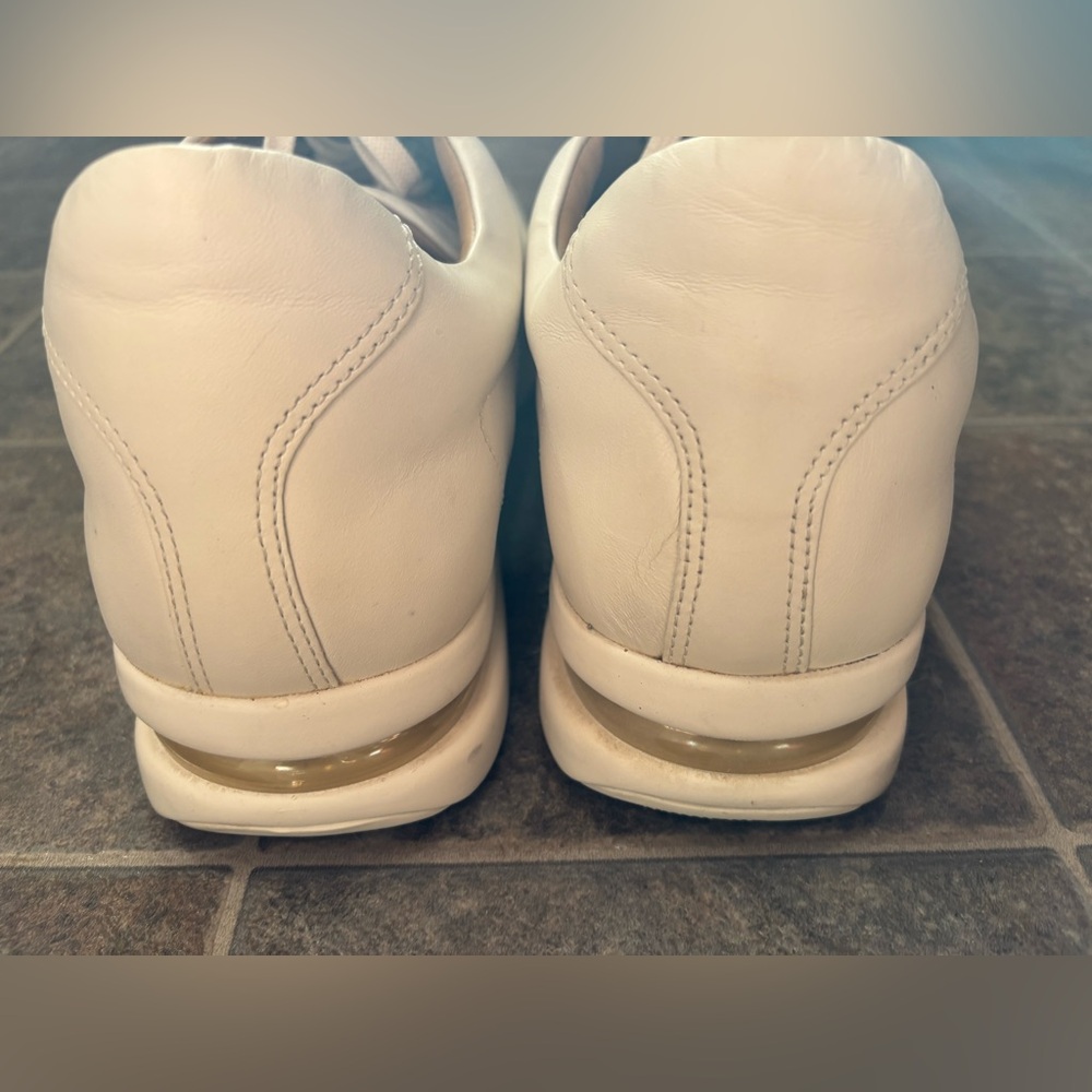 Cole Haan White Leather Sneakers - Picture 8 of 15